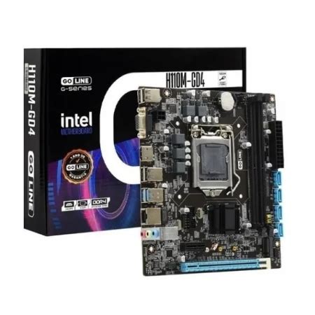 PLACA MÃE GOLINE GL H61M G SOCKET LGA 1155 VGA E HDMI DDR3 M2 SNF