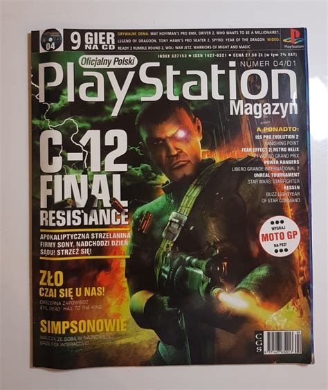 Playstation Magazyn PL 04 2001 Czasopismo BIAŁYSTOK Kup teraz na