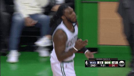 Excited Boston Celtics By NBA Find Share On GIPHY