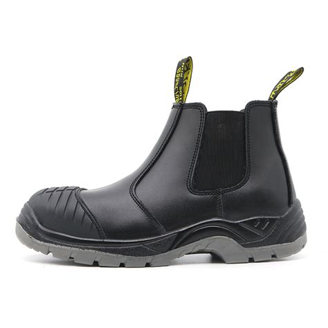 Anti Slip Pu Sole Puncture Proof Steel Toe Safety Shoes without Laces ...