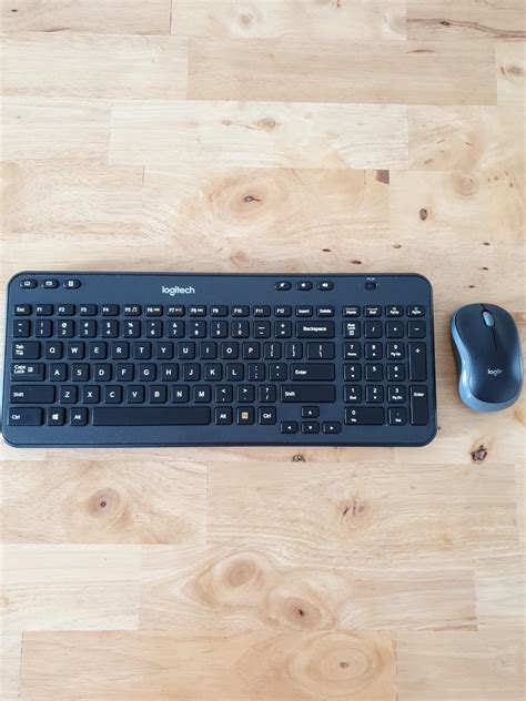 Logitech K360 Wireless Keyboard and Mouse combo, Computers & Tech ...