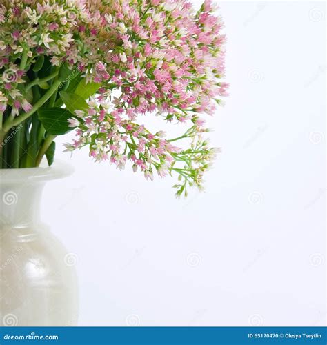 Boeket Van De Lentebloemen In Een Vaas Stock Foto Image Of Zacht