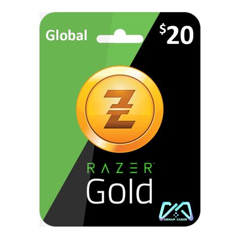 Buy Razer Gold Global Usd Arman Cards