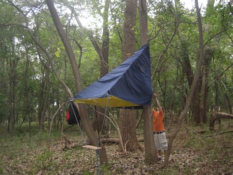 Suspended Tree Shelter By Tim Peet At