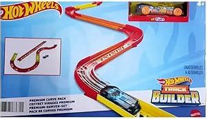 Hot Wheels Track Builder Unlimited Playset Premium Curve Pack Component Parts Scale
