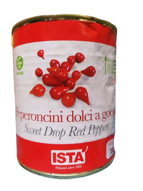 Перец Бикиньо мини сладкий красный 718г ж/б, 1*12 ISTA: купить за 1 589 ...