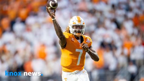 Tennessee Football Quarterback Joe Milton Reflects On The Vols Loss To