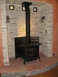 Stone Alcove For Stove In 2019 Stove Fireplace Wood Stove