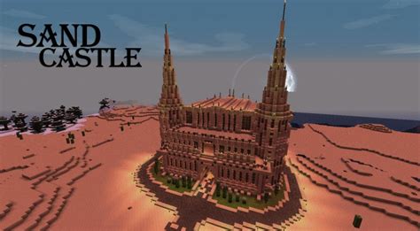 Minecraft Timelapse - Sand Castle Minecraft Map