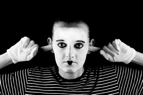 Mime Can Not Hear Free Stock Photo - Public Domain Pictures