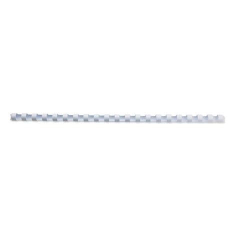 Baguettes à relier plastiques GBC ComBind 21 anneaux A4 14 mm blanc