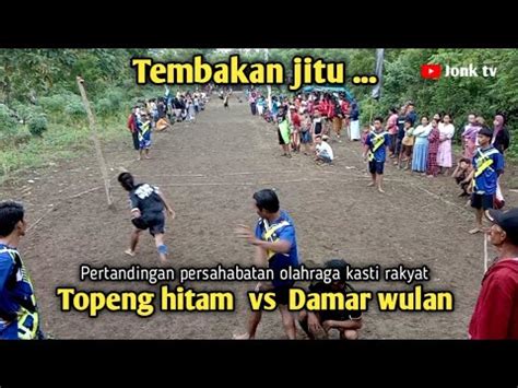 Topeng Hitam Vs Damar Wulan Youtube