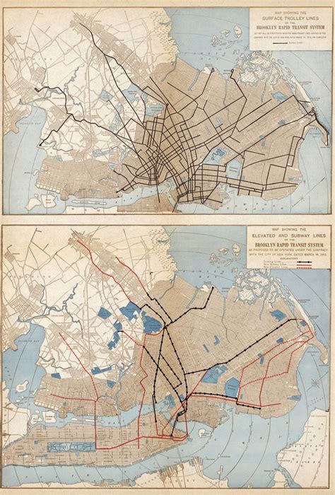 Vintage Transit Map Transit Map Map Historical Maps