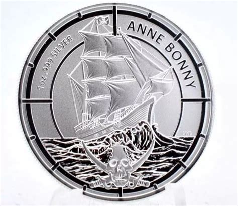 1 Oz Silber Anne Bonny Pirate Queens 2021 Salomon Inseln Kaufen Auf