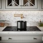 Elegance Kitchen Tap Vello Undermount Sink In Brushed Gold LUSSO