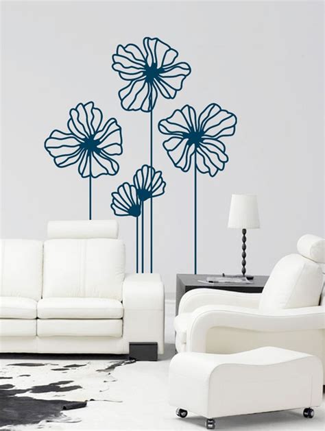 Living Room Vinyl Wall Decals | Cabinets Matttroy