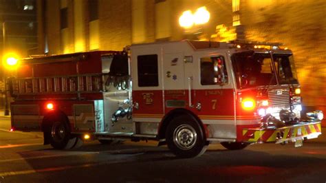 Trenton Fire Department Engine 7 Responding Youtube