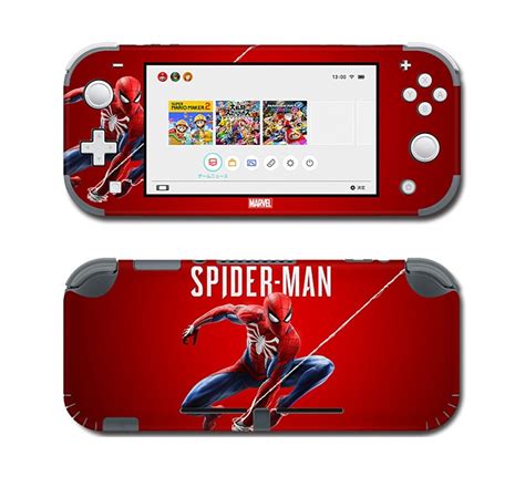 Spider-man Nintendo Switch Lite Skin Switch Lite Decal Switch - Etsy