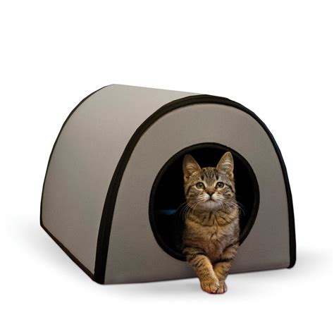 Amazon.com : K&H Manufacturing Outdoor Kitty House, 18 x 22 x 17-Inches ...