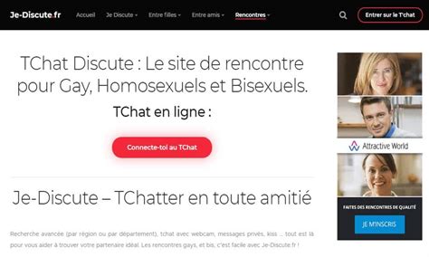 Tchat gay gratuit Top 3 des meilleurs sites pour hétérosexuels