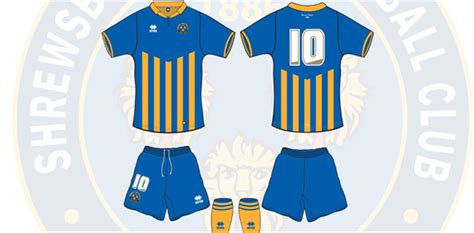 New Kit Update - News - Shrewsbury Town