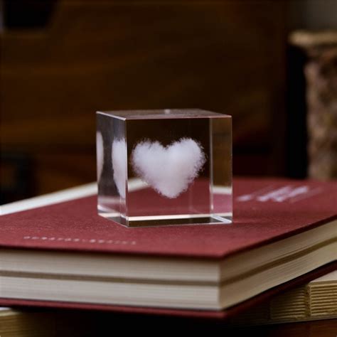 Crystal Cloud Cube Wolke Sky Nuage Cloud Sculpture Etsy