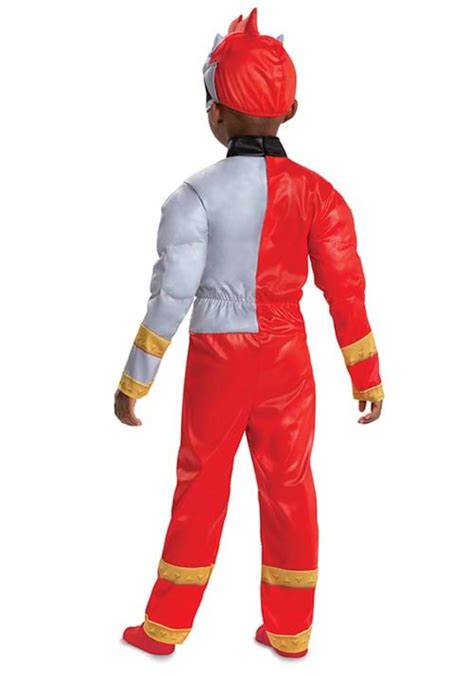 Power Rangers Dino Fury Red Ranger Toddler Costume