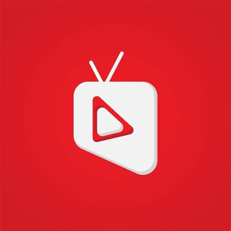 Premium Vector | Online tv channel or broadcasting company logo concept ...