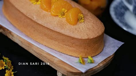 Resep Orange Sponge Cake Lembut Food