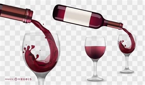 Wine Pouring Illustration Vector Download