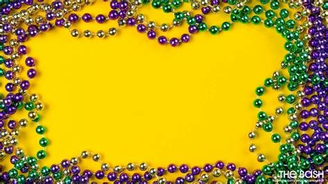 Mardi Gras Zoom Background