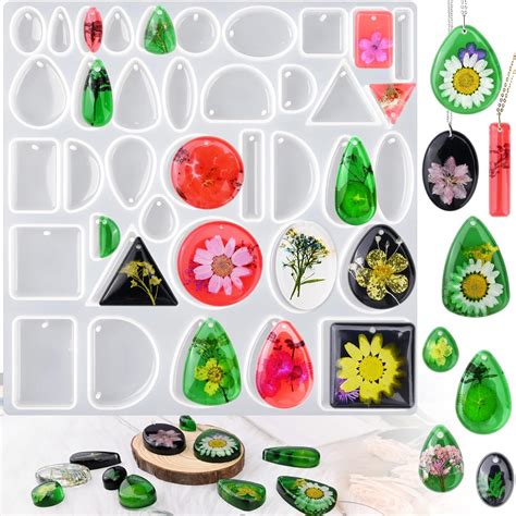 Actvty Resin Molds Silicone Jewelry Molds For Resin Casting Pendant Silicone Molds For Epoxy