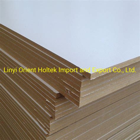 High Gloss UV MDF Board With Melamine Paper Faced UV MDF For Furniture