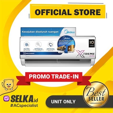 Jual Ac Midea Msaf Crn Ac Split Pk Standard Shopee Indonesia