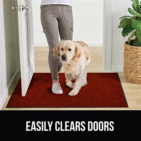 Gorilla Grip Waterproof Heavy Duty Traffic Guard Doormat Pack Stain