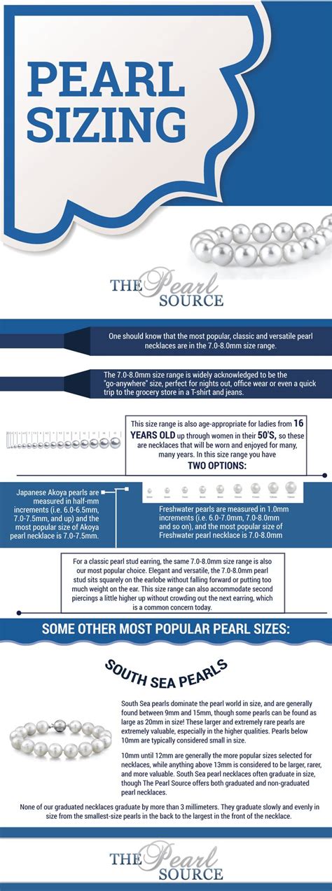 This guide is the perfect way to learn about pearl size. Read about the many variations and ...