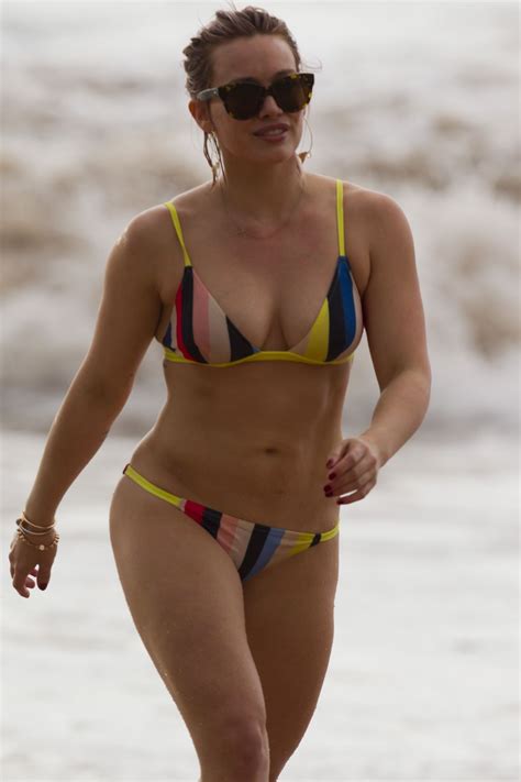 HILARY DUFF In Bikini At A Beach In Maui 02 04 2016 HawtCelebs