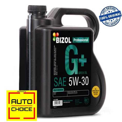 BIZOL Green Oil+ 5W-30 Full Synthetic Car Engine Oil – 4L – Auto Choice