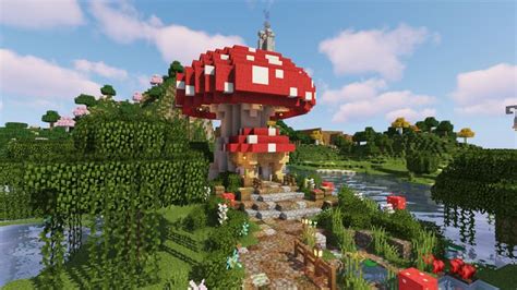 Thought I Would Try A Mushroom House Build For Something Different Any