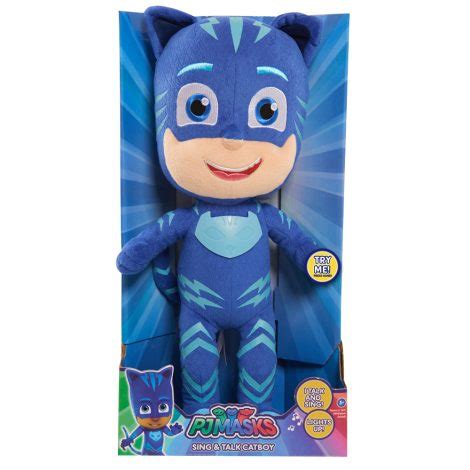 PJ Masks Sing and Talk Plush – Catboy - Just Play | Toys for Kids of ...