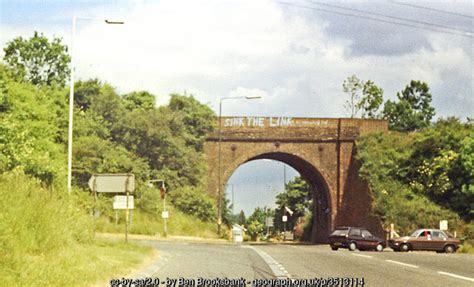 Nimby Graffiti On Railway Bridge Over Ben Brooksbank Cc By Sa