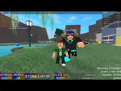 Roblox Shouting Simulator Part 1 YouTube