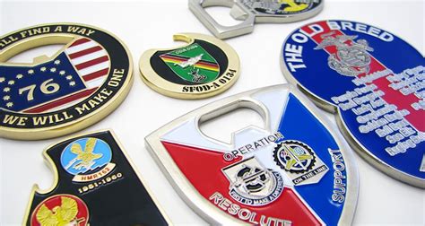 Custom Coins Cutouts And Shapes Quality Challenge Coins