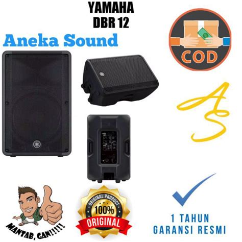 Jual Speaker Aktif Yamaha DBR 12 Original 12 Inch Garansi Resmi 1000