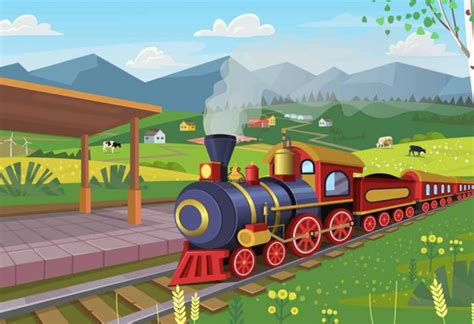 Down By The Station | Nursery Rhyme For Kids With Lyrics