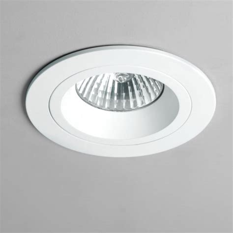 Taro Gu Round White Fixed Fire Rated Recessed Downlight