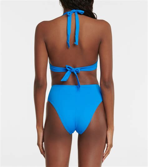 Max Mara Halterneck High Rise Bikini Max Mara