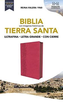 Libro Biblia Reina Valera Tierra Santa Ultrafina Letra Grande