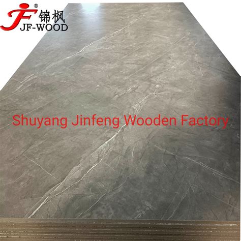 W3141 Melamine Marble MDF HDF Medium Density Fiberboard Both Sides