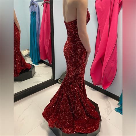 Portia And Scarlett Dresses Portia And Scarlet Red Sequins Prom